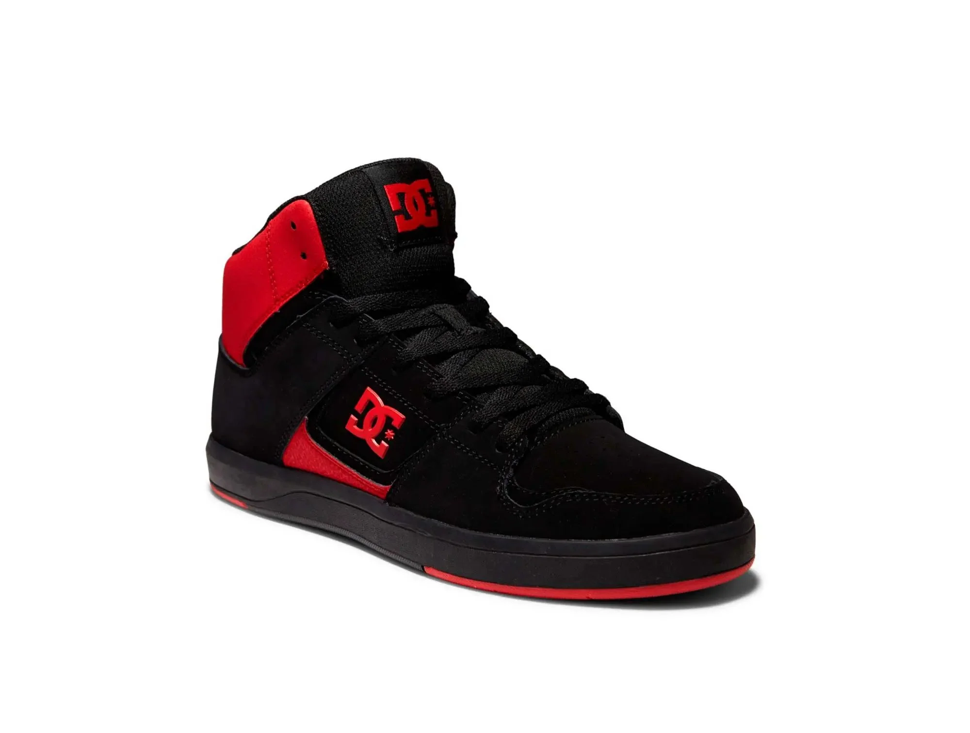 Zapatilla DC Cure Hi Top Hombre Negro Rojo - Image 3