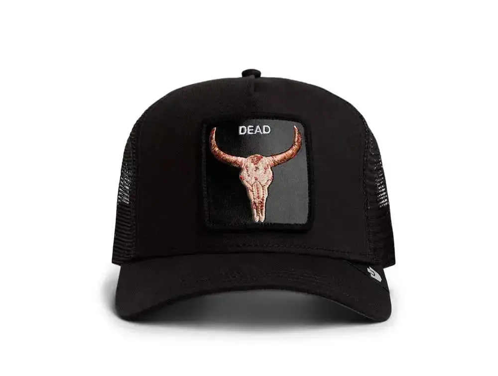 Jockey Goorin Bros Dead Skull Unisex Negro - Image 2