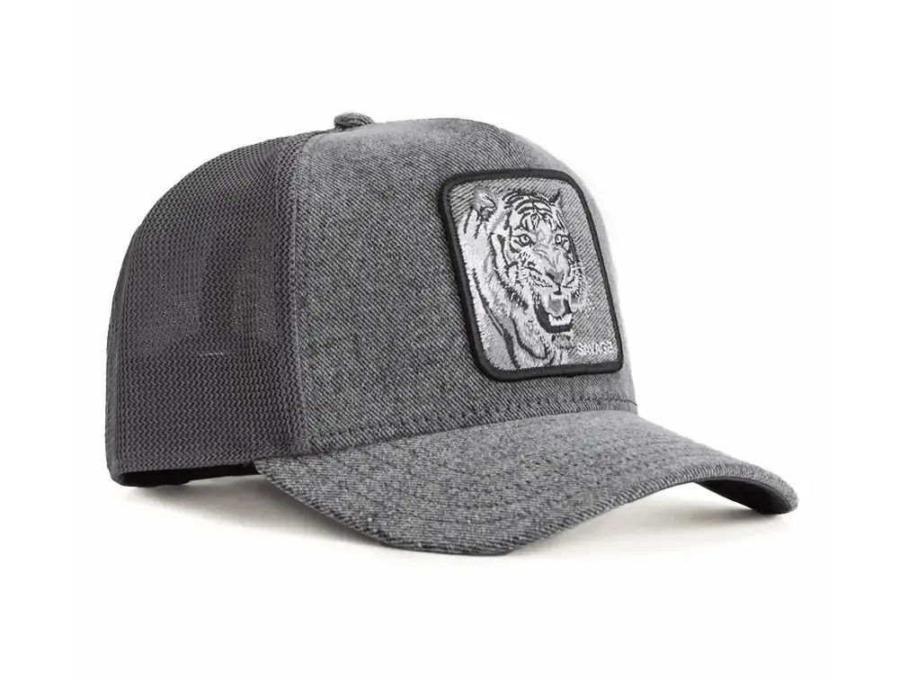 Jockey Goorin Bros Denim Savage Unisex Gris - Image 4