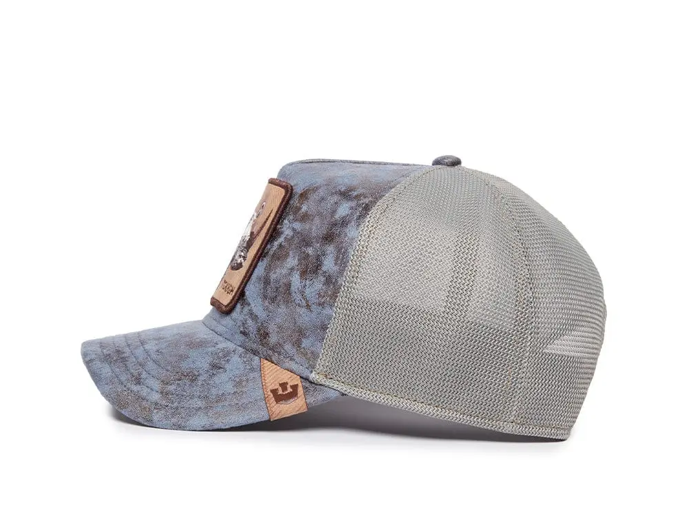 Jockey Trucker Goorin Bros Storm Rhino Unisex Azul - Image 4