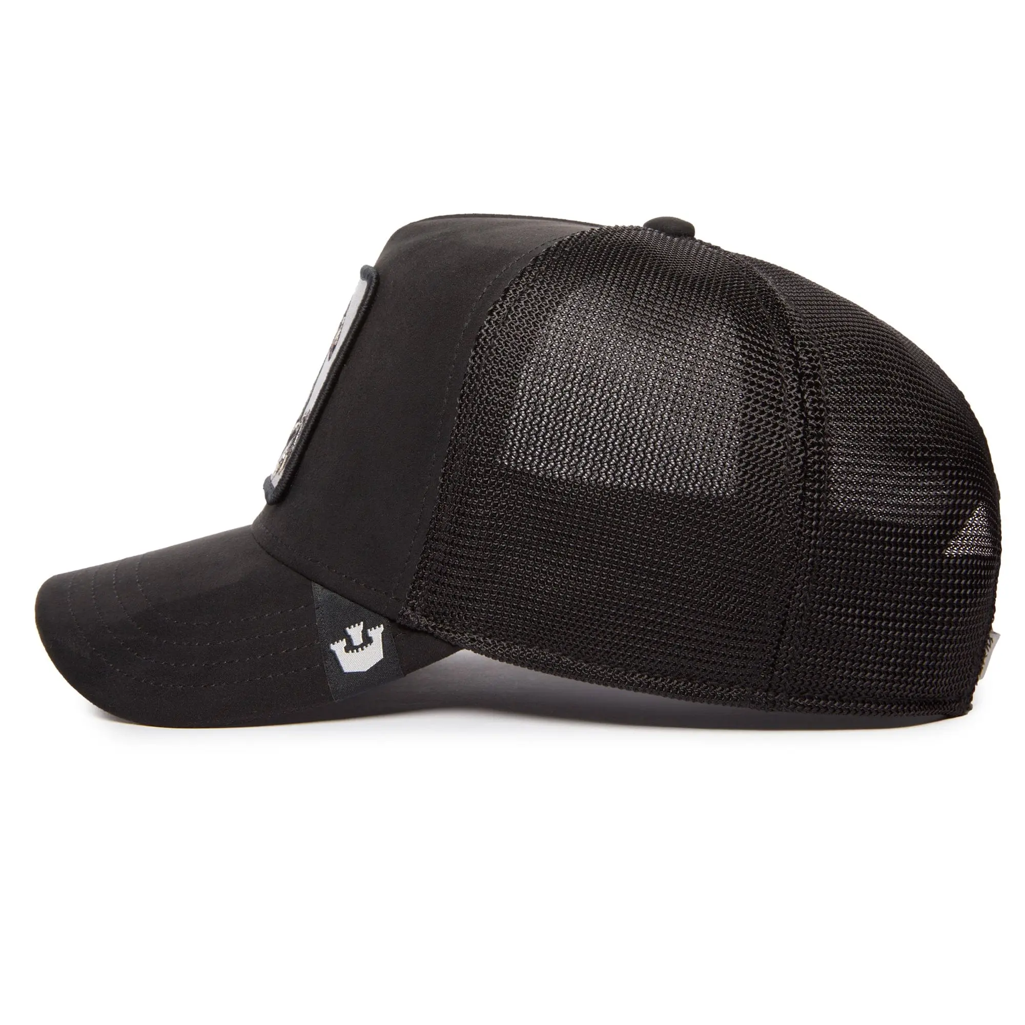 Jockey Trucker Goorin Bros The Suede Stallion Unisex Negro - Image 3