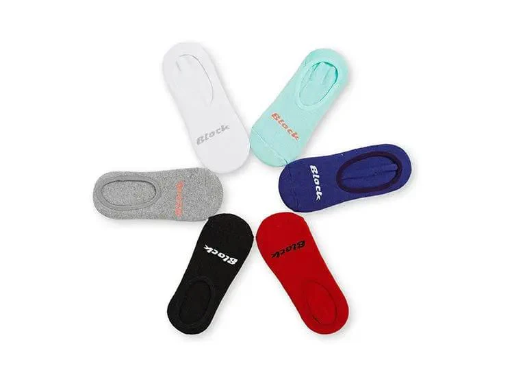 Calcetin Invisible Block No Show Unisex Morado - Image 8