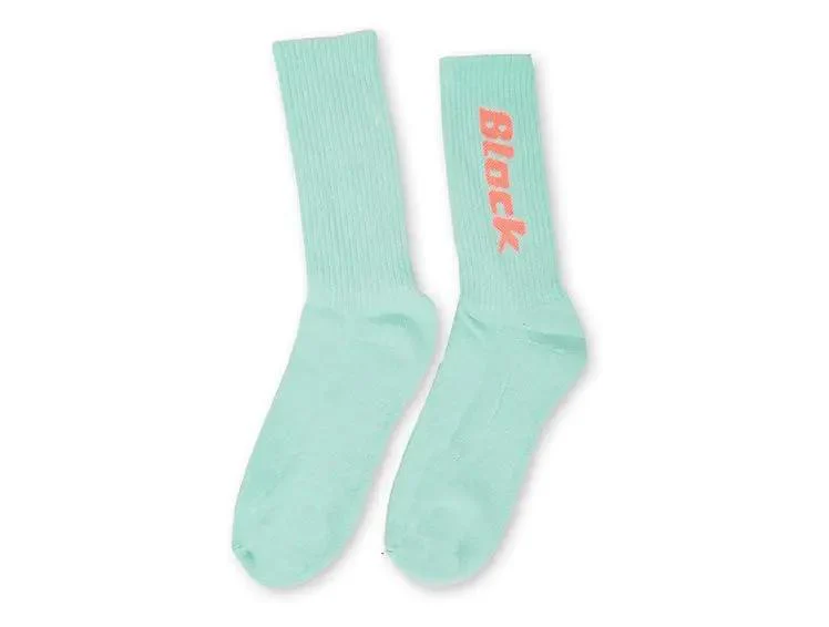 Calcetin Largo Block Unisex Aqua - Image 3