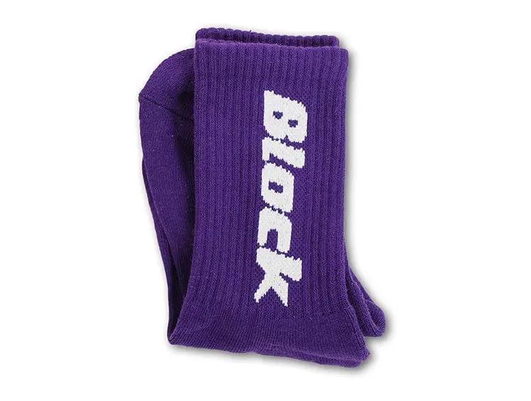 Calcetin Largo Block Unisex Morado - Image 7