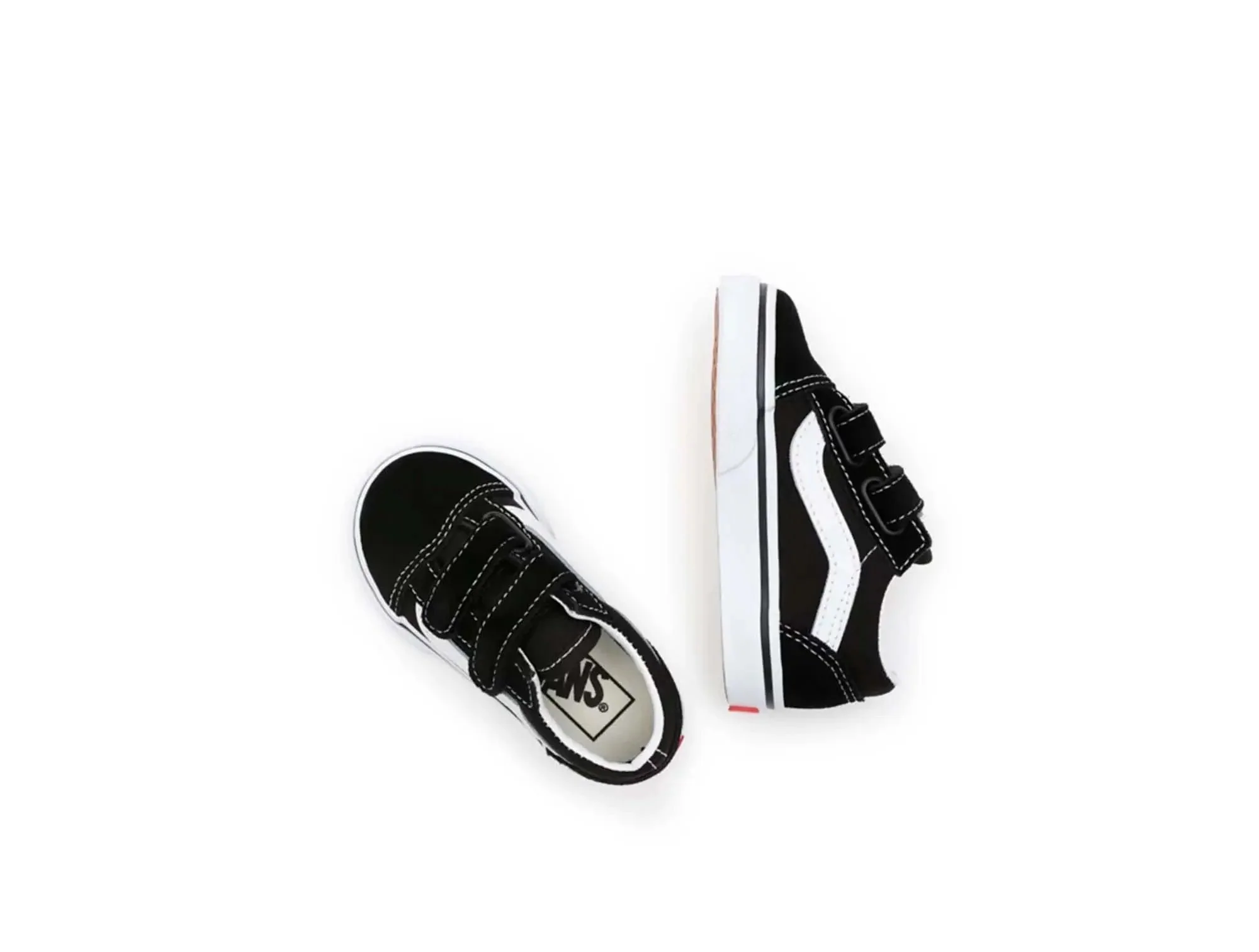 Zapatilla Vans Old Skool V Infantil Negro - Image 5