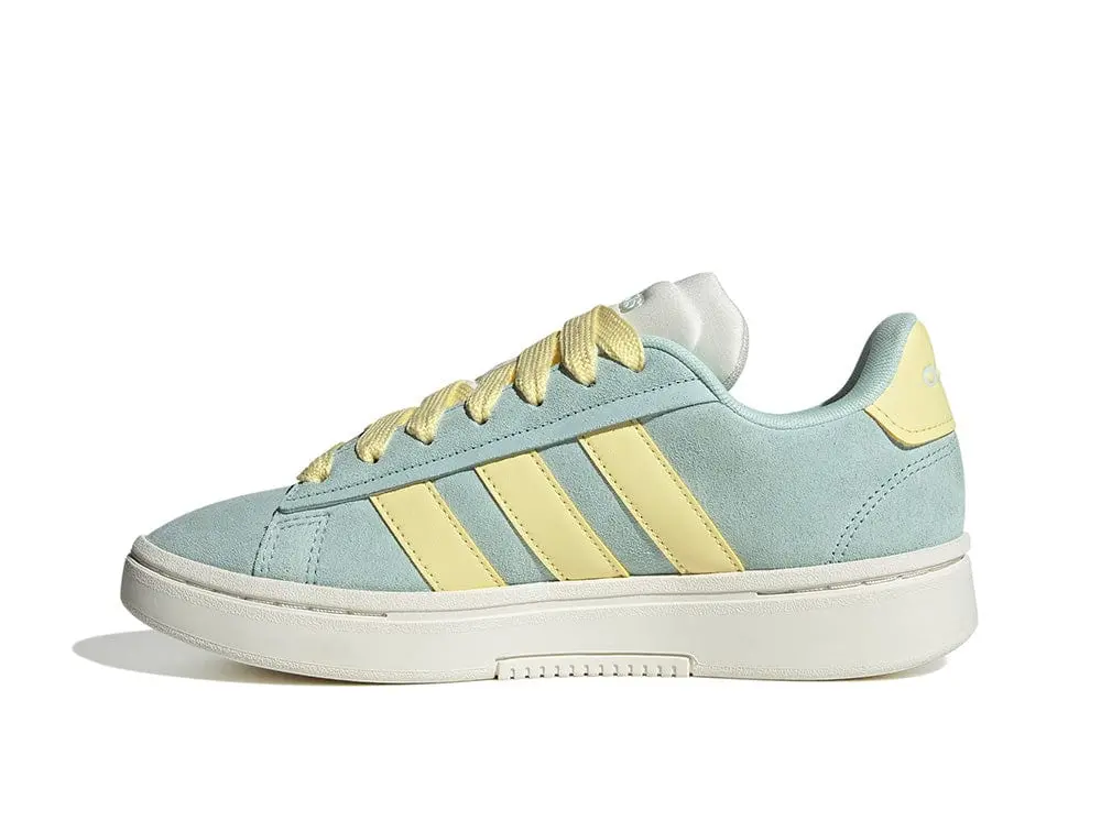 Zapatilla Adidas Grand Court Alpha Mujer Verde - Amarillo - Image 3