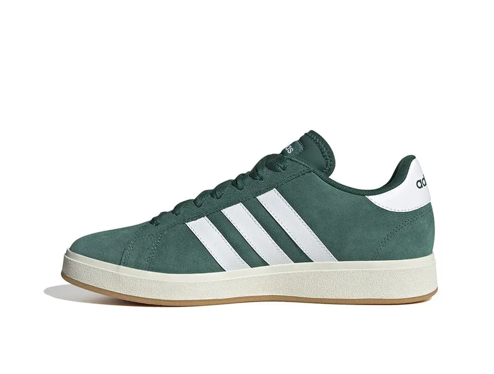 Zapatilla Adidas Grand Court Base 00s Hombre Verde - Blanco - Suela Blanco - Gum - Image 3