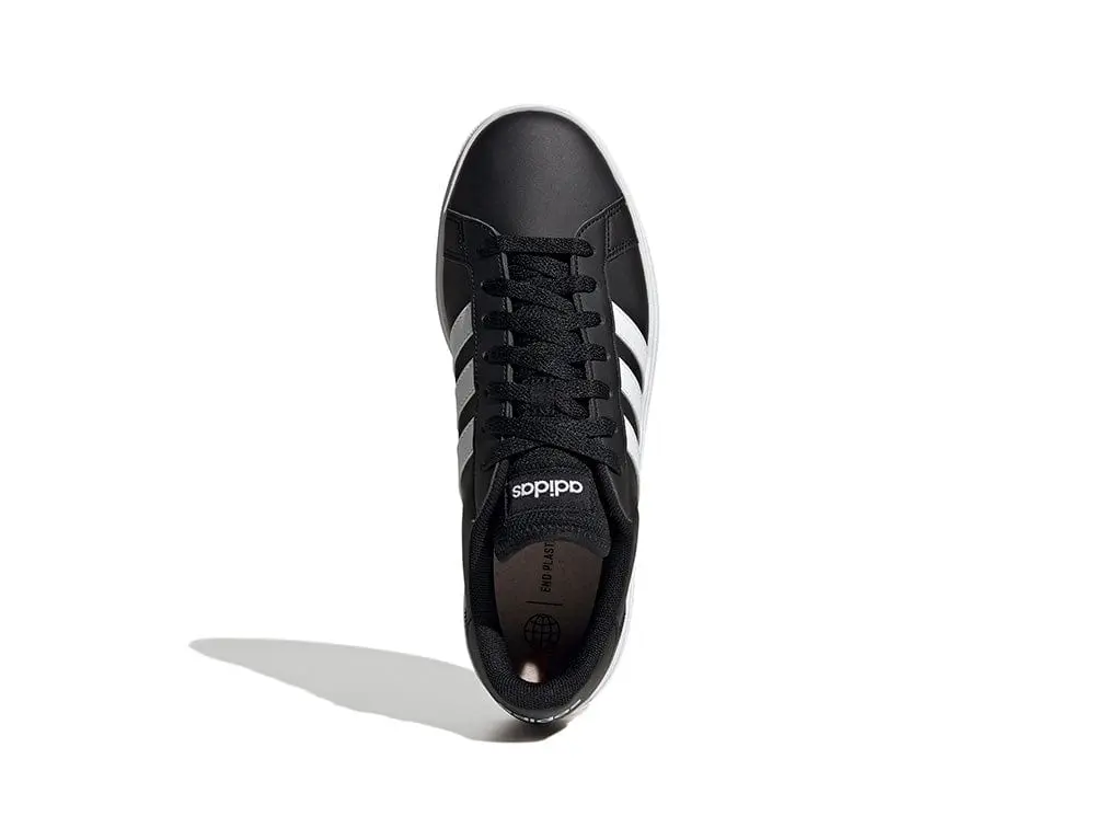 Zapatilla Adidas Grand Court Base 2.0 Hombre Negro - Blanco - Image 5