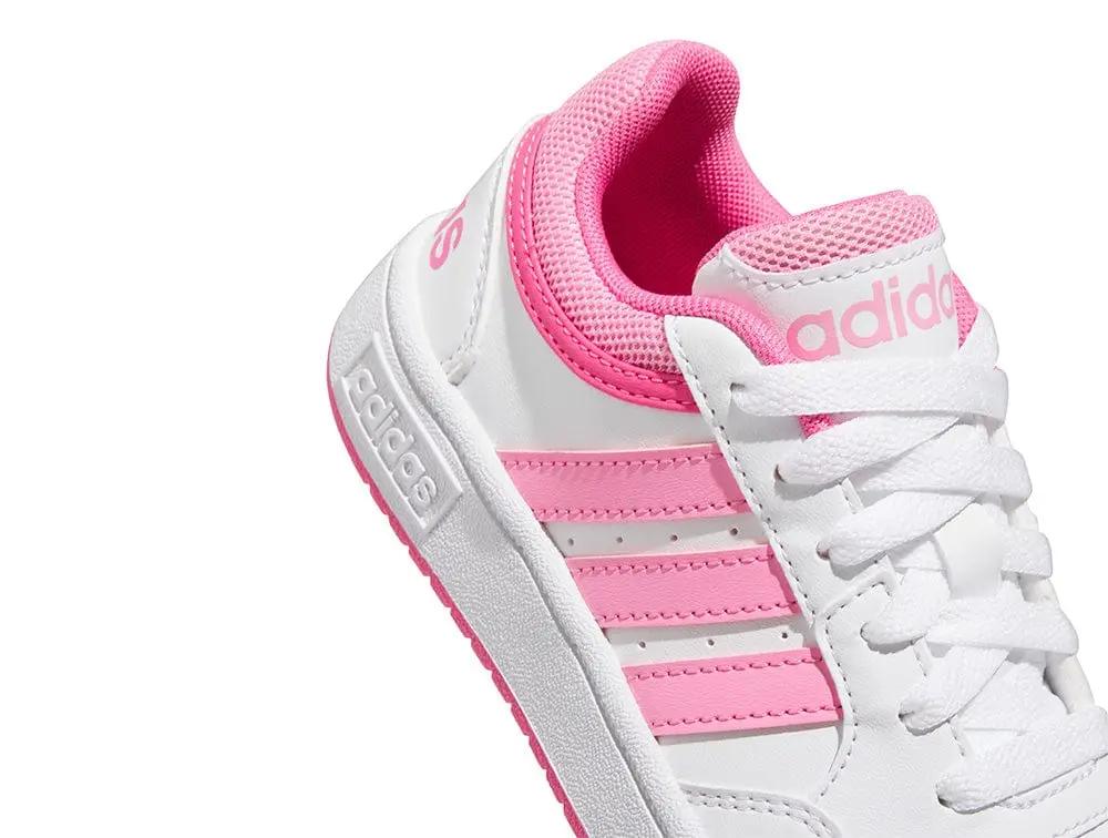 Zapatilla Adidas Hoops 3.0 Niños Blanco - Image 2