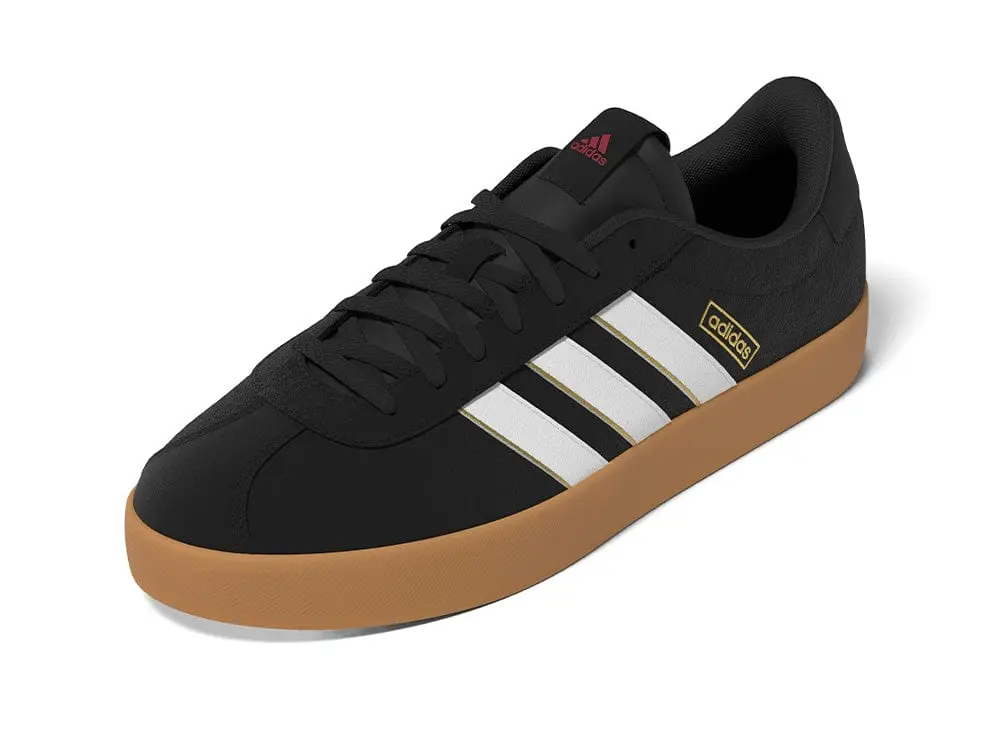 Zapatilla Adidas Vl Court 3.0 Hombre Negro - Blanco - Suela Gum - Image 5
