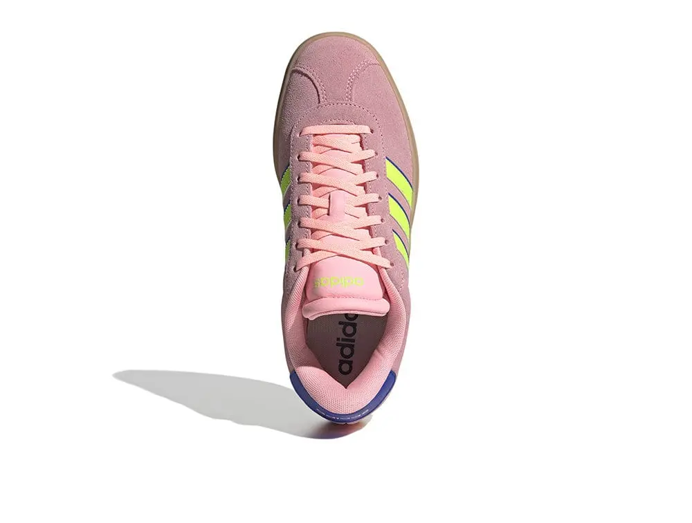 Zapatilla Adidas Vl Court Bold Mujer Rosado - Amarillo - Suela Gum - Image 6