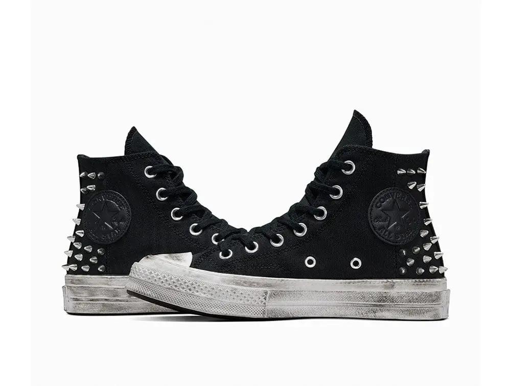 Zapatilla Converse Chuck 70 Studded Mujer Negro - Image 7