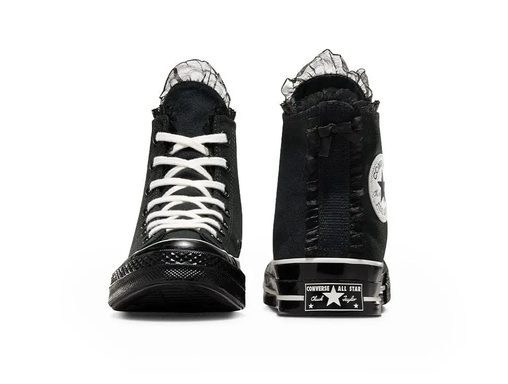 Zapatilla Converse Chuck 70 Dark Swan Mujer Negro - Image 5