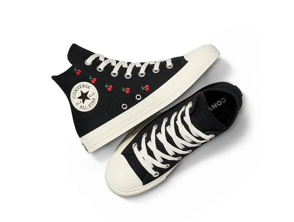 Zapatilla Converse Chuck Taylor All Star Cherry Mujer Negro - Image 3
