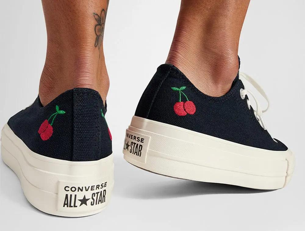 Zapatilla Converse Chuck Taylor All Star Lift Plataforma Cherry Mujer - Image 7