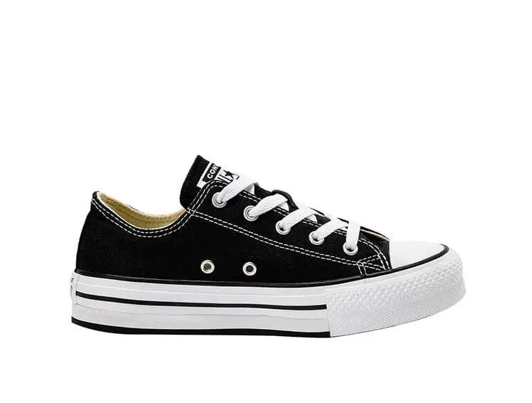 Zapatilla Converse Chuck Taylor Plataforma Niños Negro