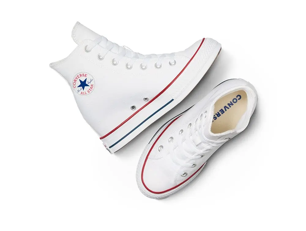 Zapatilla Converse Chuck Taylor Wedge Mujer Blanco - Image 4