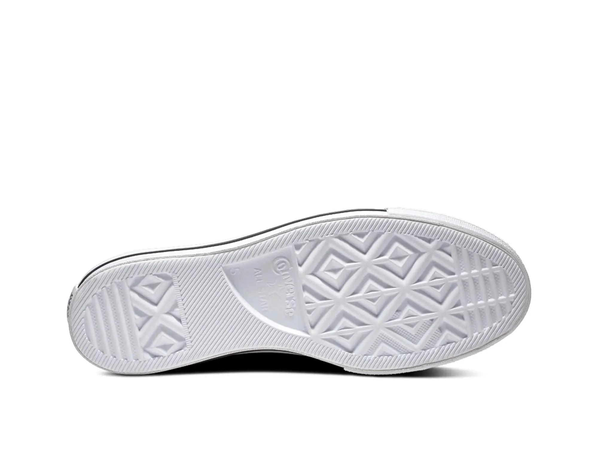 Zapatilla Converse Chuck Taylor Plataforma Cuero Hi Mujer Blanco - Image 6