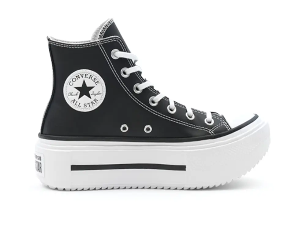 Zapatilla Converse Double Stack Mujer Negro