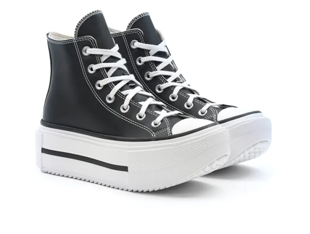 Zapatilla Converse Double Stack Mujer Negro - Image 2