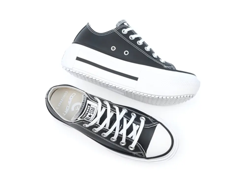 Zapatilla Converse Double Stack Mujer Negro - Image 3