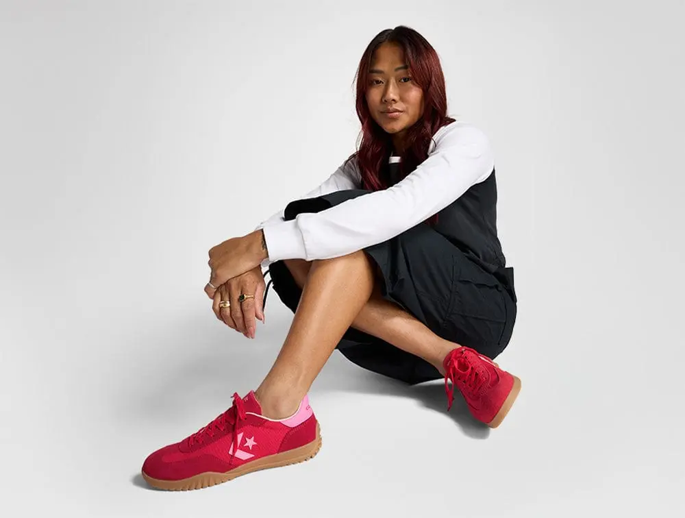 Zapatilla Converse Run Star Trainer Mujer Rojo - Image 2