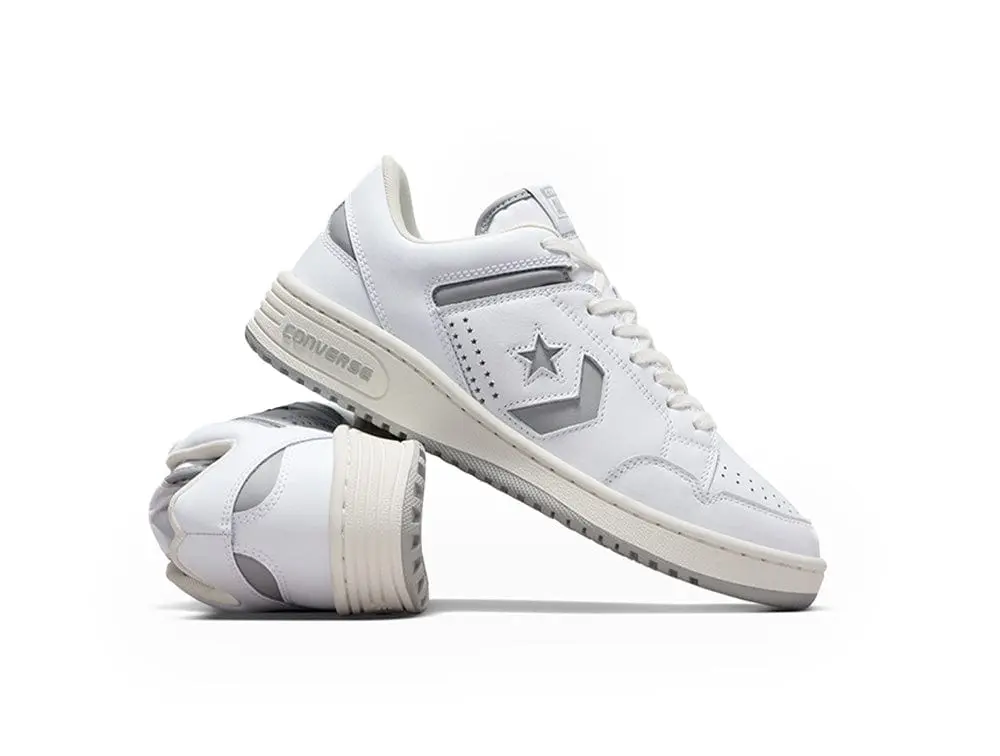Zapatilla Converse Weapon Hombre Blanco - Gris - Image 4