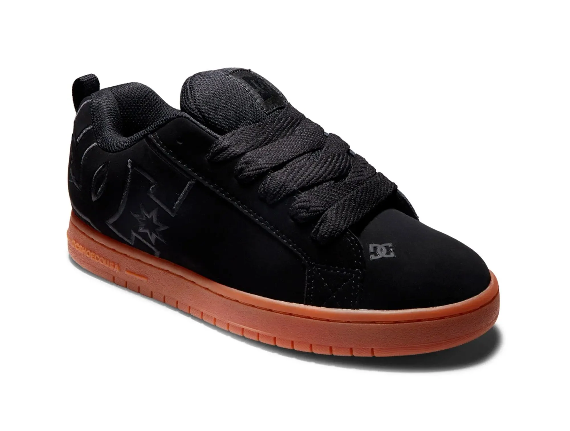 Zapatilla Dc Court Graffik  Hombre Negro- Suela Gum - Image 3