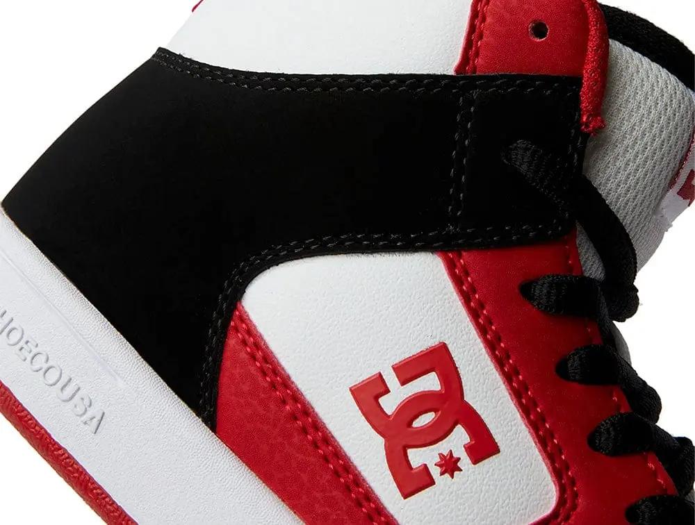 Zapatilla Dc Manteca 4 Hi Niños Rojo - Image 3