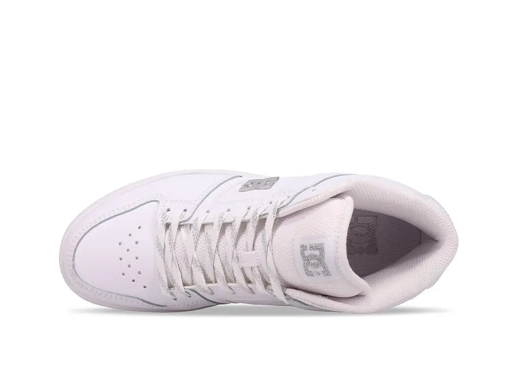 Zapatilla Dc Manteca 4 Mid Mujer Blanco - Image 5