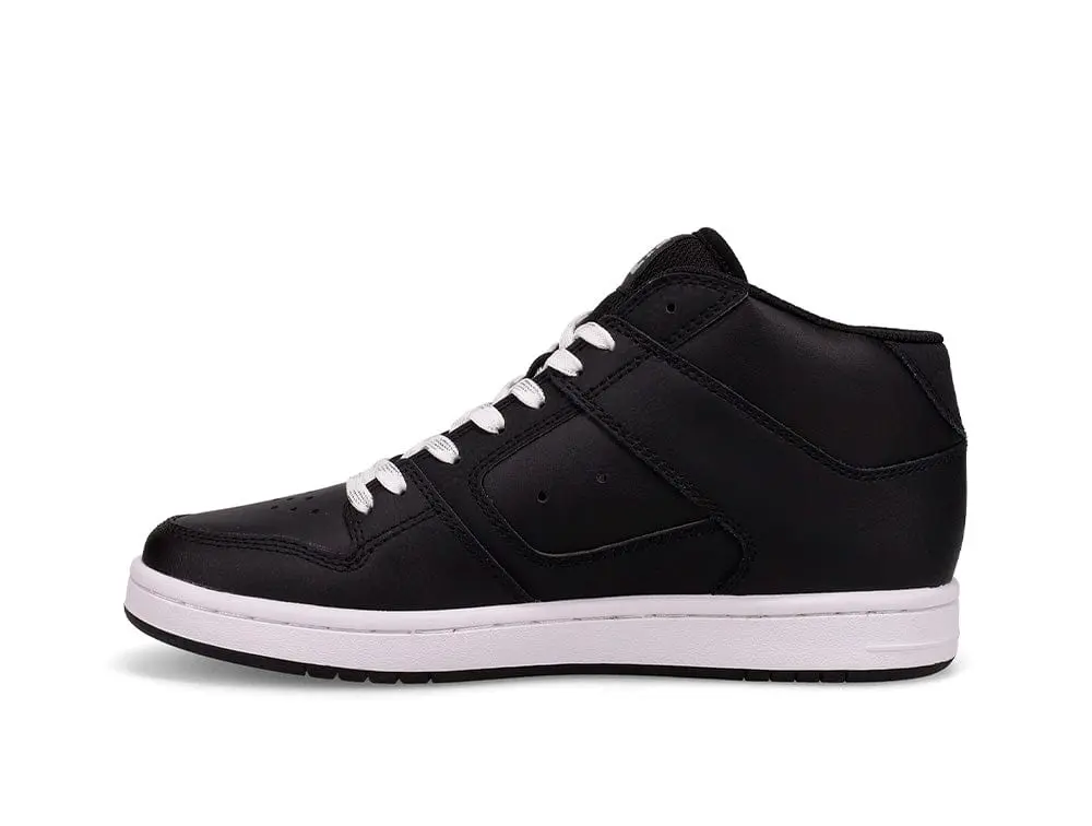 Zapatilla Dc Manteca 4 Mid Mujer Negro - Image 4