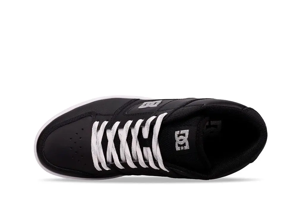 Zapatilla Dc Manteca 4 Mid Mujer Negro - Image 6