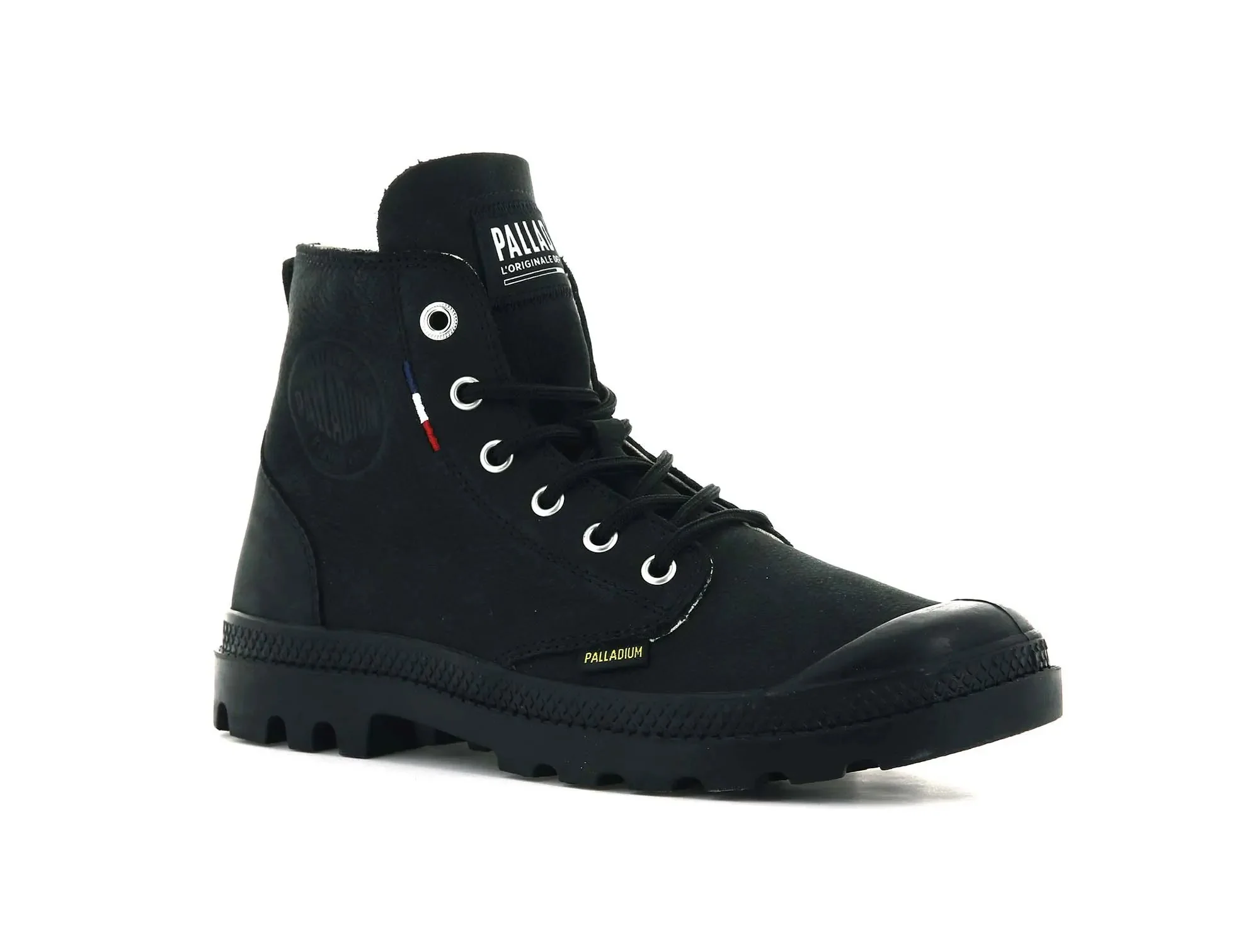 Zapatilla Palladium Pampa Hi Unlined Lii Unisex Mono Negro - Image 3