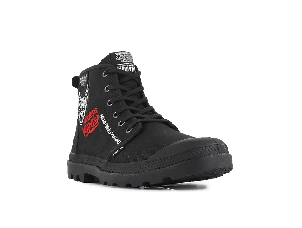 Zapatilla Palladium Pampa Hellfire (Stranger Things) Unisex Negro - Image 5