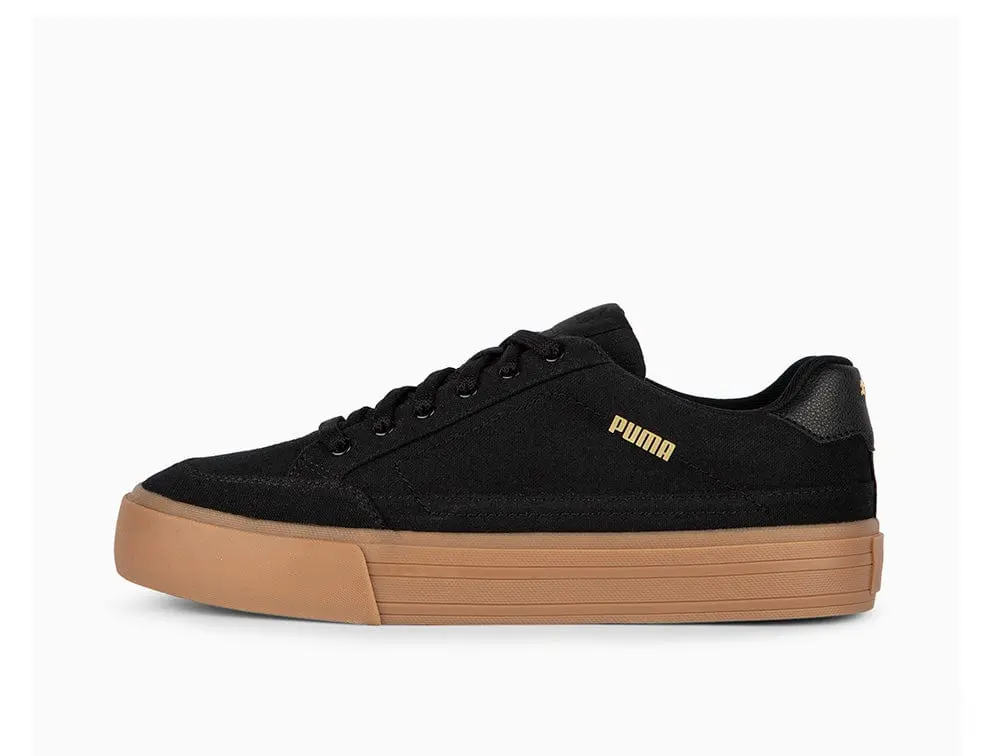 Zapatilla Puma Court Classic Vulc Hombre Negro - Suela Gum - Image 2