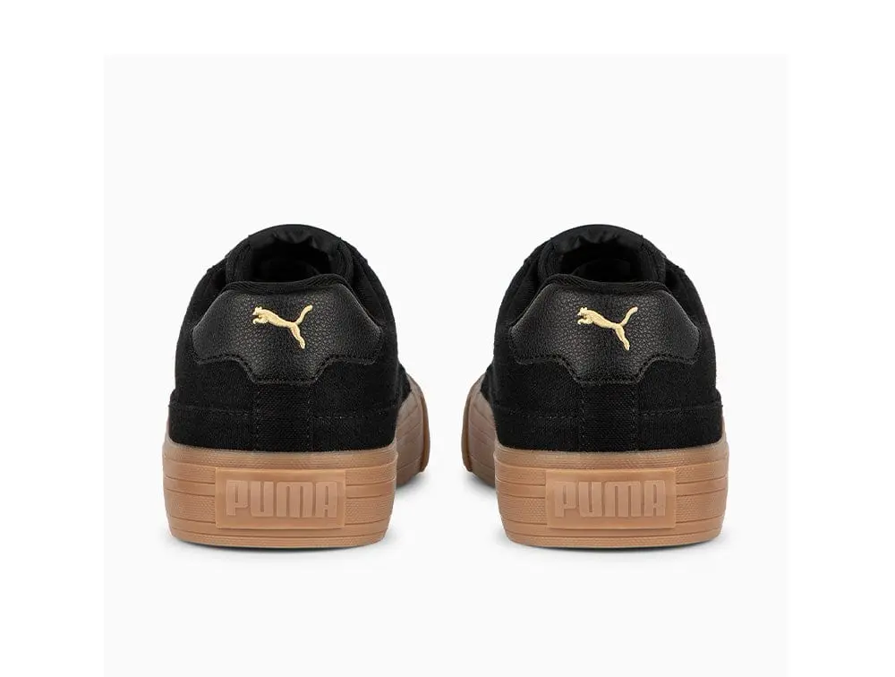 Zapatilla Puma Court Classic Vulc Hombre Negro - Suela Gum - Image 5