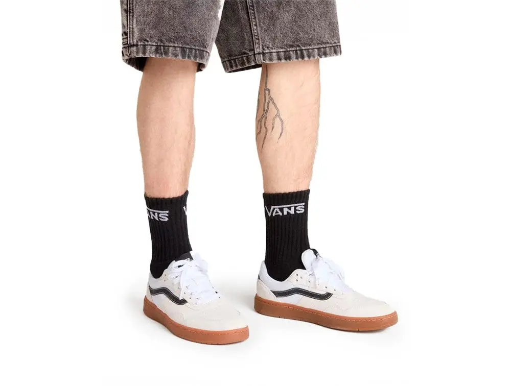 Zapatilla Vans Cruze 3.0 Hombre Blanco - Negro - Suela Gum - Image 2