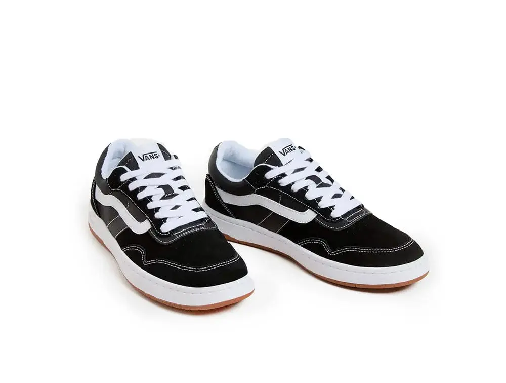 Zapatilla Vans Cruze 3.0 Hombre Negro - Blanco - Suela Blanco Gum - Image 2