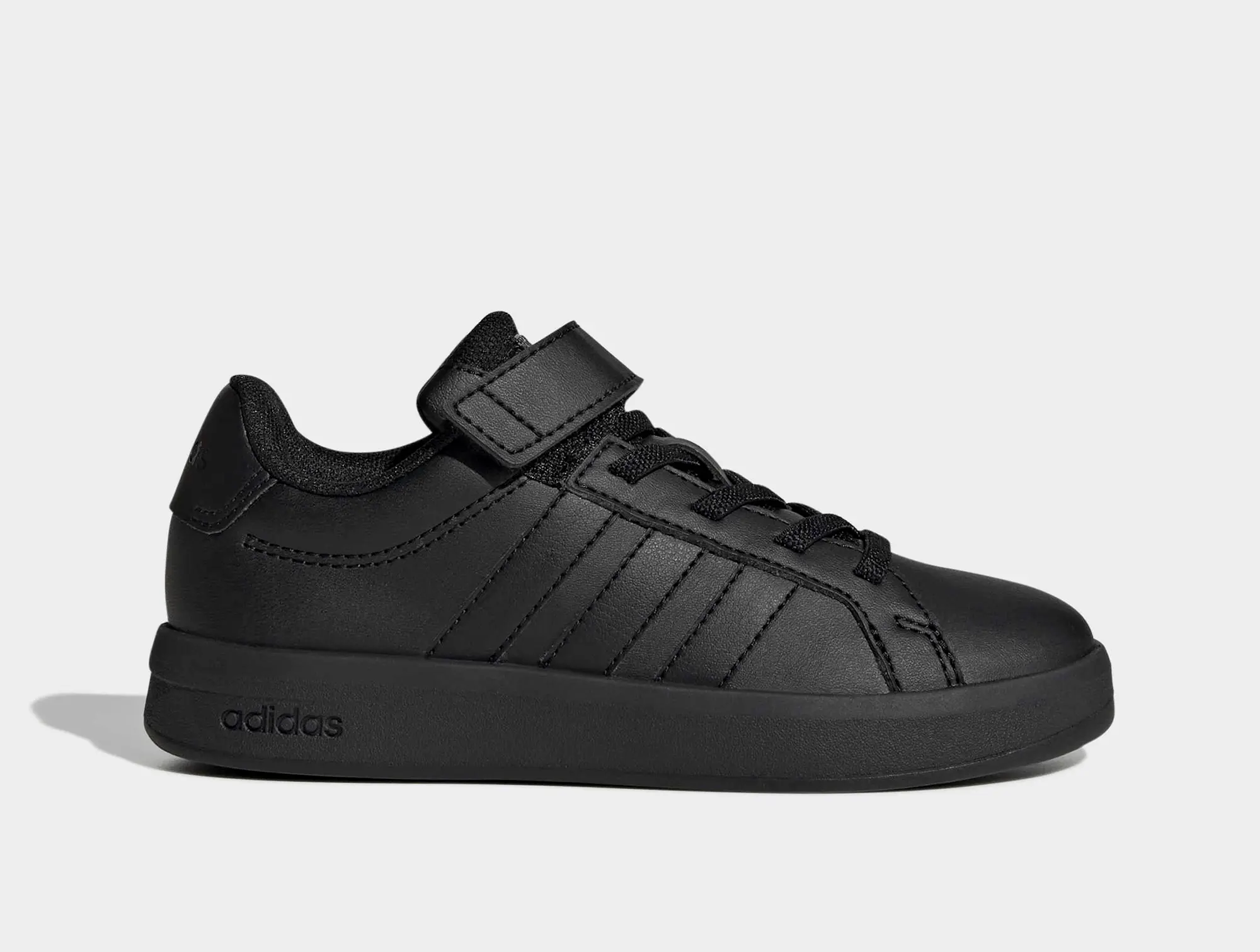 Zapatillas Adidas Grand Court 3.0 Niños Mono Negro - Image 8