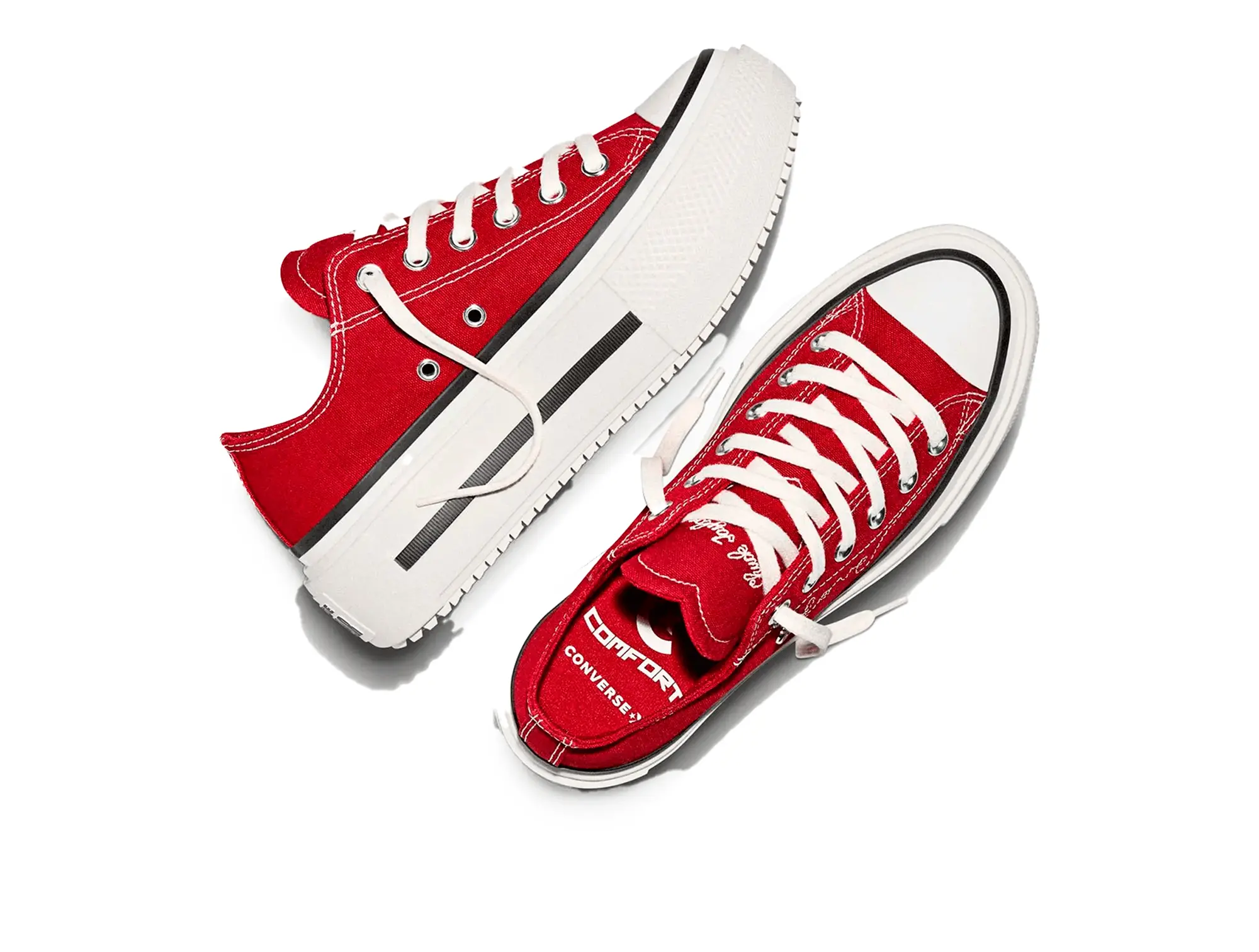 Zapatillas Converse Double Stack Hi (San Valentin) Mujer Rojo - Image 3