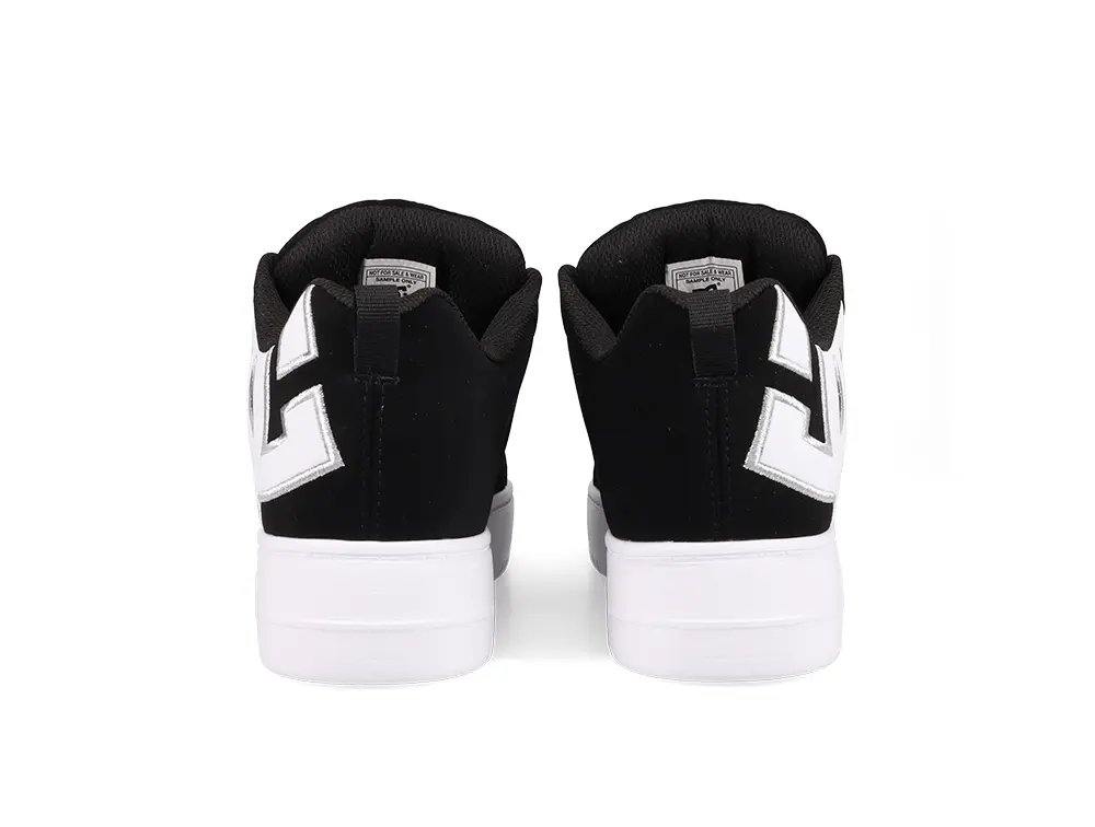 Zapatillas Dc Court Graffik Plataforma Mujer Negro - Image 8