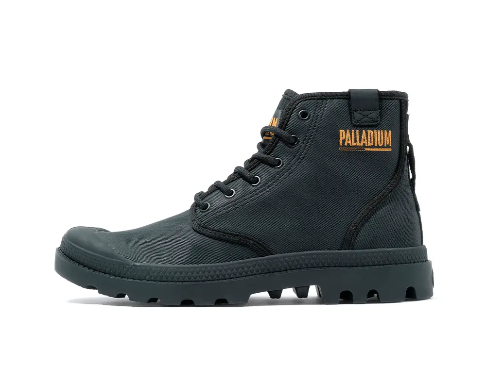Zapatillas Palladium Pampa Hi Coated Unisex Negro - Image 2