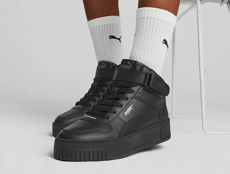 Zapatillas Puma Carina Street Mid Mujer Mono Negro - Image 7