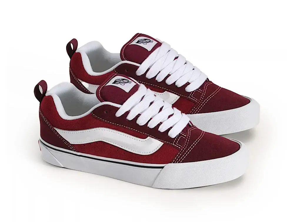 Zapatillas Vans Knu Skool Sue Unisex Burdeo - Image 5